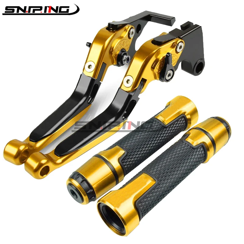 

Motorcycle handlebars For Kawasaki ZX-6 W800 W800SE Ninja 650R ER-6F ER-6N ZZR600 foldable brake clutch lever brake lever