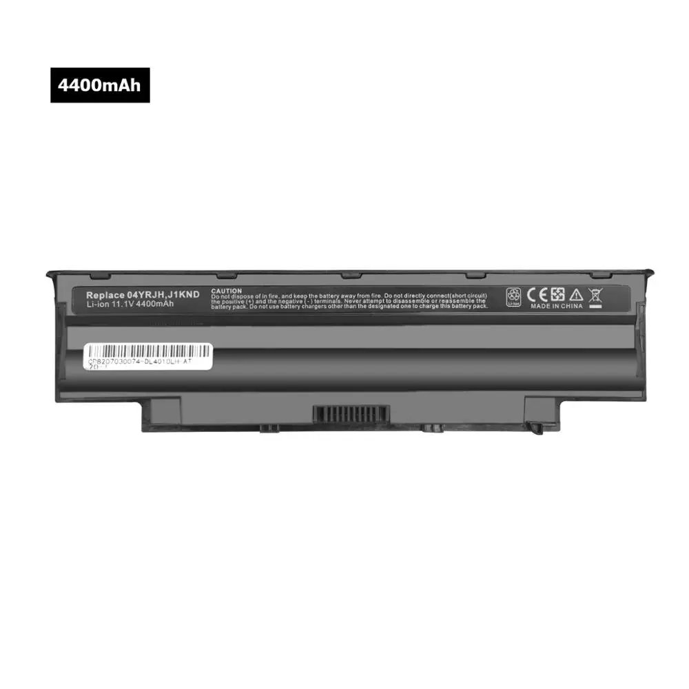 4400mah battery For Dell Inspiron N5010 N5110 N5020 N5030 N5040 N5050 N3110 N4010 M5030 N7010 N7110 13R 14R 15R 17R 3450n 04YRJH