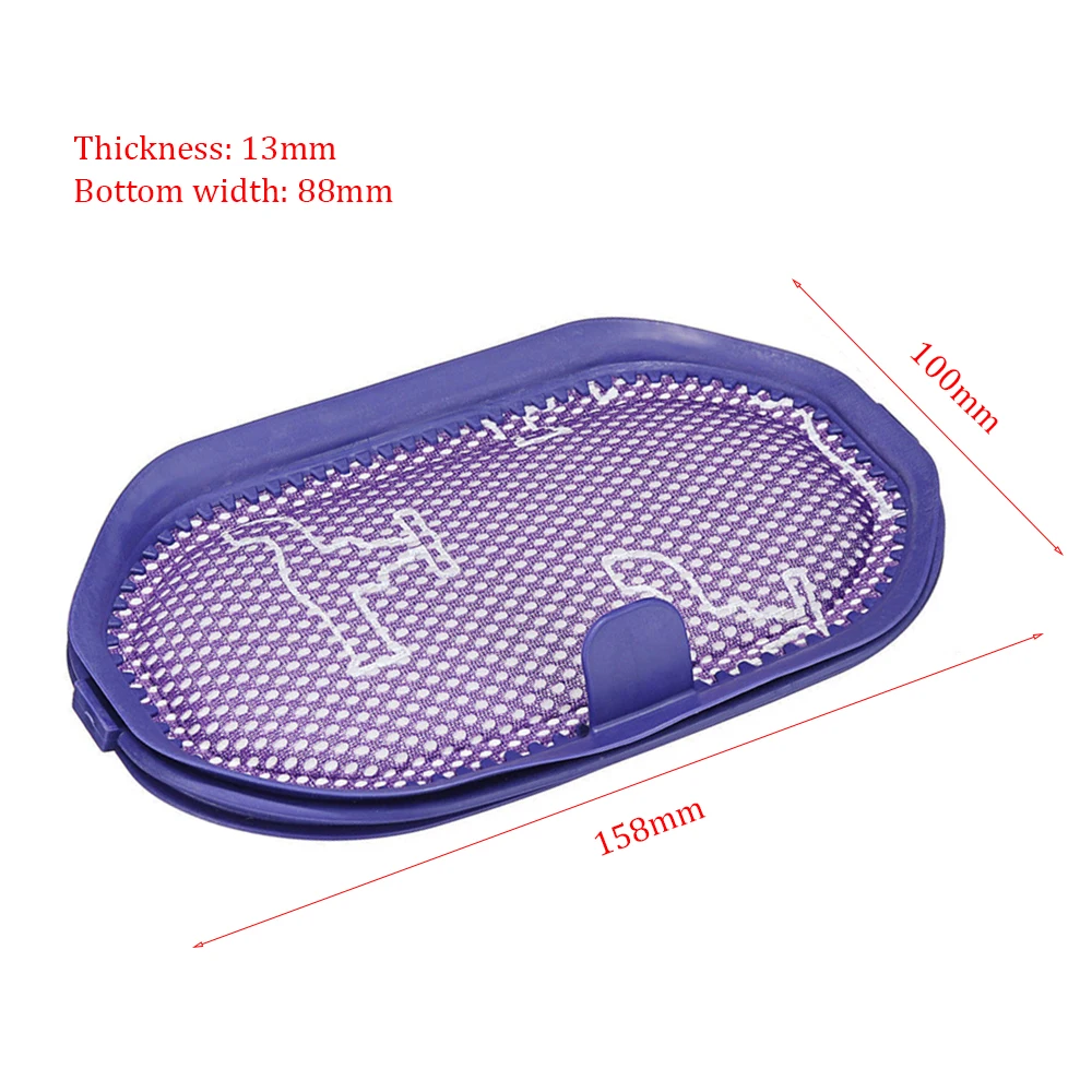 Para dyson dc30 dc31 dc34 dc35 dc44 dc45 dc56 aspirador de pó 2 peças de reposição pré-filtro filtro hepa