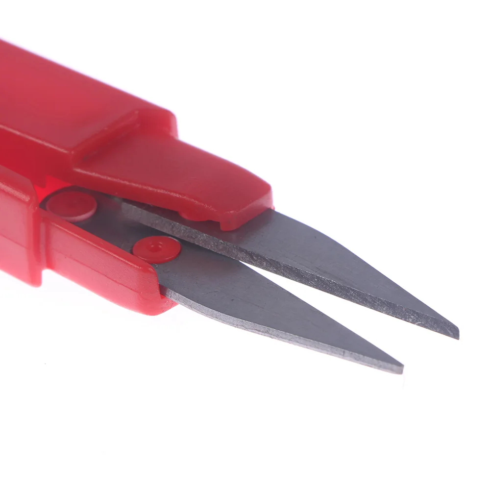 1PCS Paper Scissors Portable Stationery Sewing Scissors Office Supplies Student Paper Cutting Tool Color Random