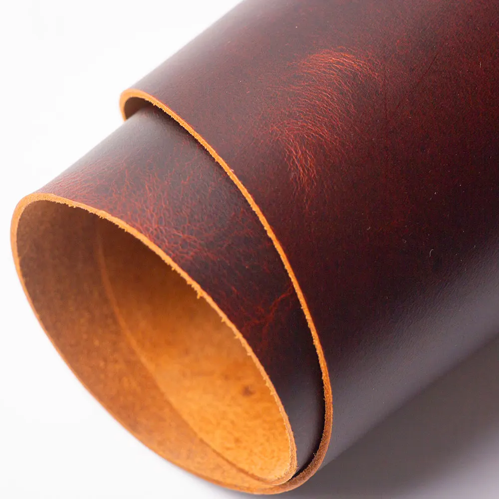 Cowhide cow leather thick genuine leather wax hard First Layer Tanned cow skin hide vintage DIY Leathercraft leather piece