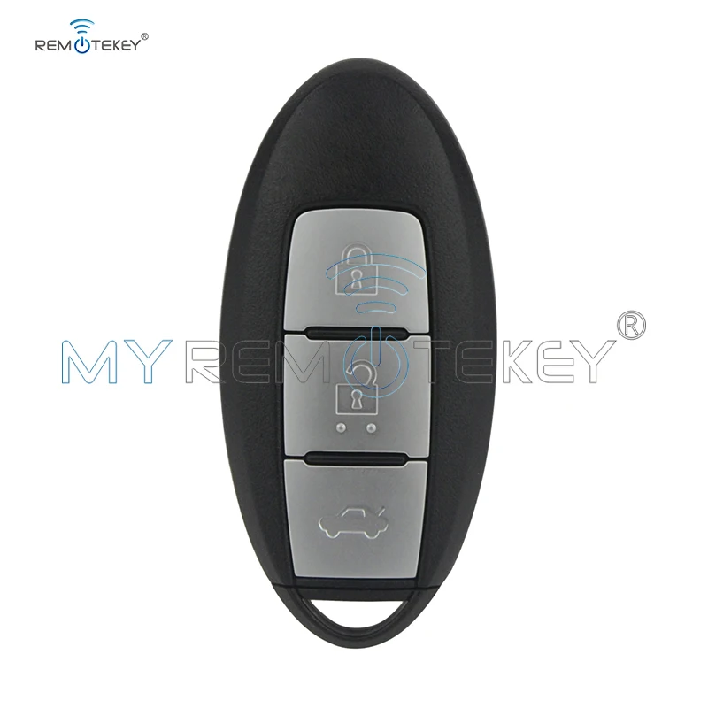 Smart Key With Insert 3 Button 433.92 Mhz ID47 For Nissan Teana 2012 2013 2014 2015 Keyless Entry Car Key Replacement Remtekey