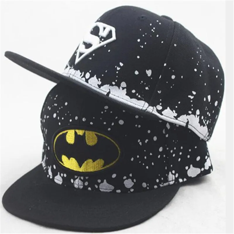 New Fashion Embroidery kids Baseball Cap Snapback Boys Girls Hip Hop Cap Baby Flat Along Sun Hat