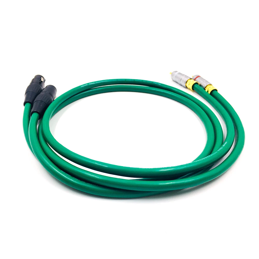 Coppia TOP-HiFi tipo-1016 cavo Audio bilanciato da RCA a XLR cavo di interconnessione RCA maschio a XLR femmina con cavo MCINTOSH USA