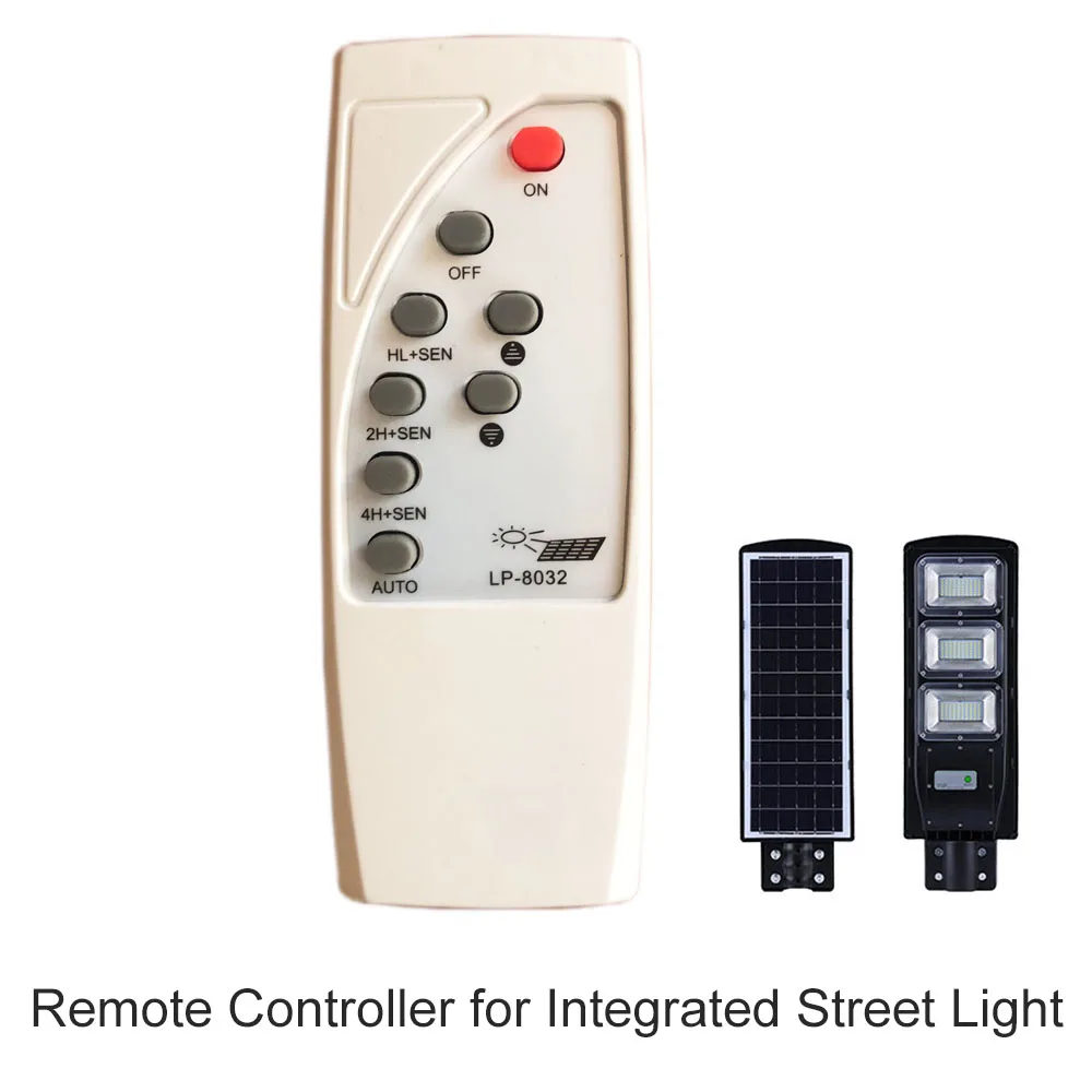 Regolatore A Distanza di IR Lampada Pad e Comune Solare del LED Lampade A Luce di Inondazione Solare e di Strada per BSOD