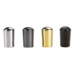 1pcs/3pcs Metal Guitar Switch Tip 4mm, 3 Way Toggle Switch Knob Tip Cap Copper for LP EPI Electric Guitar