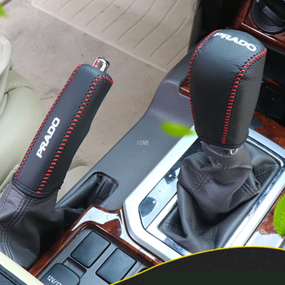 Car Handbrake Cover for Toyota Land Cruiser Prado 150 2010 2012 2013 2014 2015 2016 2017 2018 Gear Trim