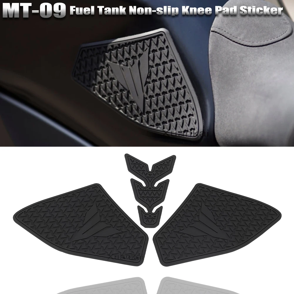 For yamaha MT 09 New 2021 Fuel Tank Cushion MT09 MT-09 Fuel Tank Cushion Tankpad Protector Stickers Gas Decal Knee Grip