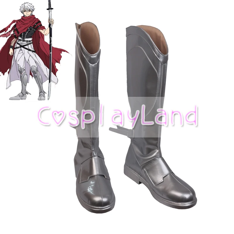 Plunderer Legendary Red Baron Flash Baron Ace of Flashing Strikes Licht Bach Sakai Rihito Cosplay Shoes Boots Men Shoes