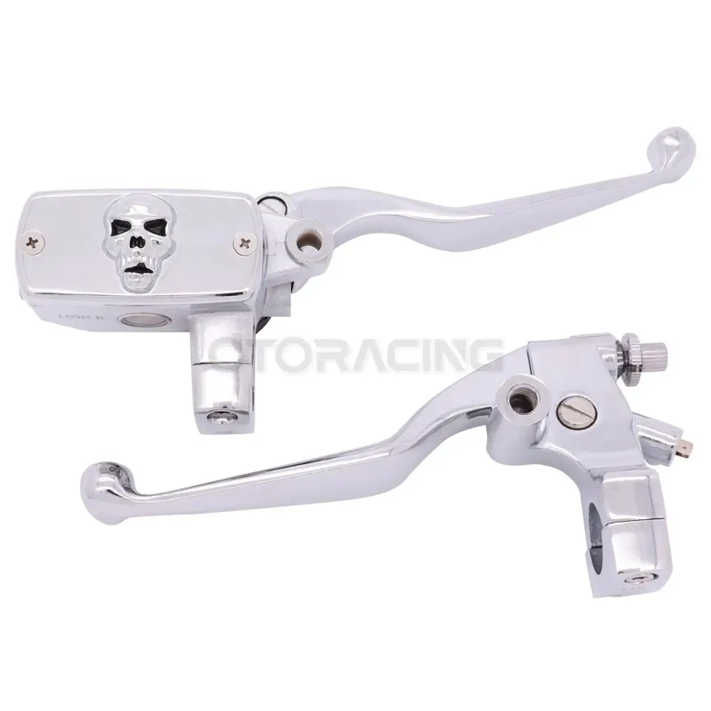 1\'\' Motorcycle Brake Clutch Master Cylinder Reservoir Levers For Yamaha V-Star 650 950 1100 1300 XVS650 XVS950 XVS1100 XVS1300