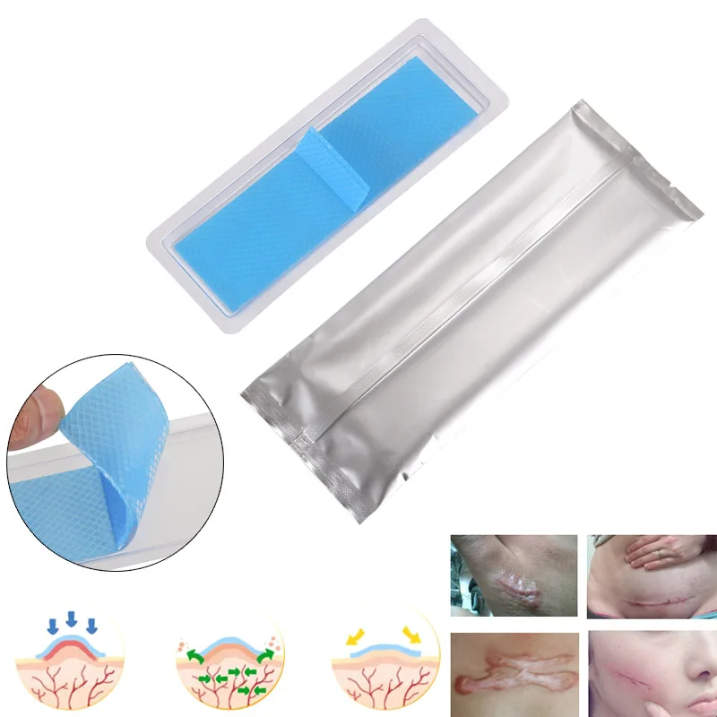 Silicone Removal Patch Reusable Acne Gel Scar Therapy Silicon Patch Remove Trauma Burn Sheet Skin Repair JAN88