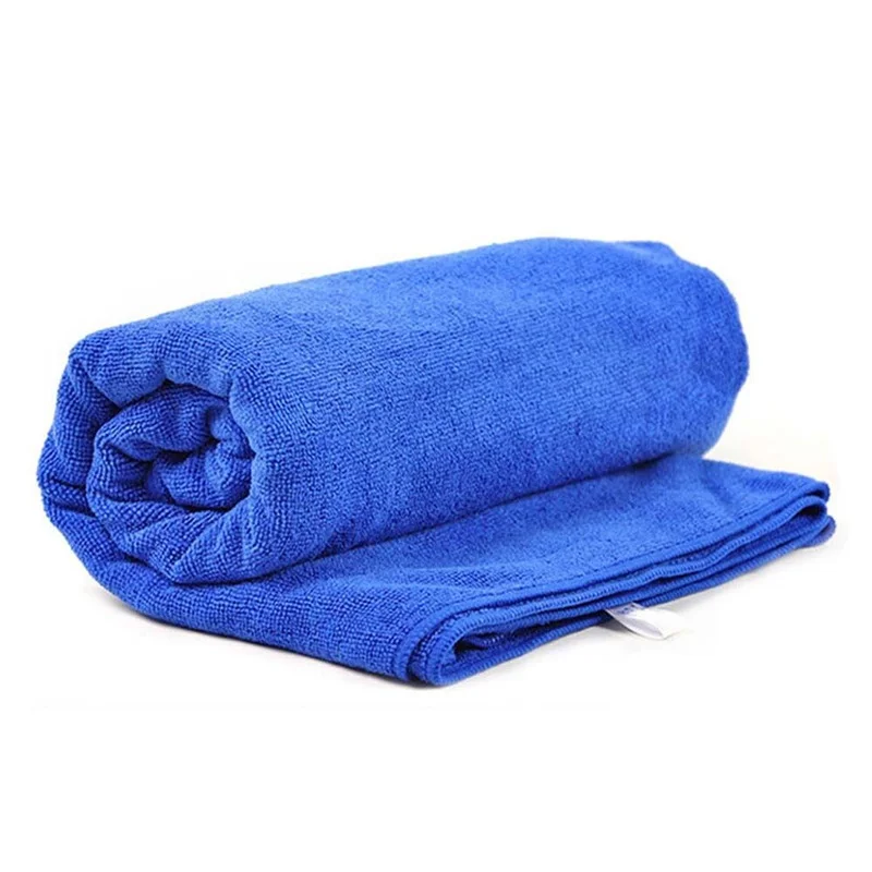 Auto SUV Soft Microfiber Absorbent Towel Car Detailing Wash Cleaning Cloth Blue Portable Washing Tools Universal Car Accessories