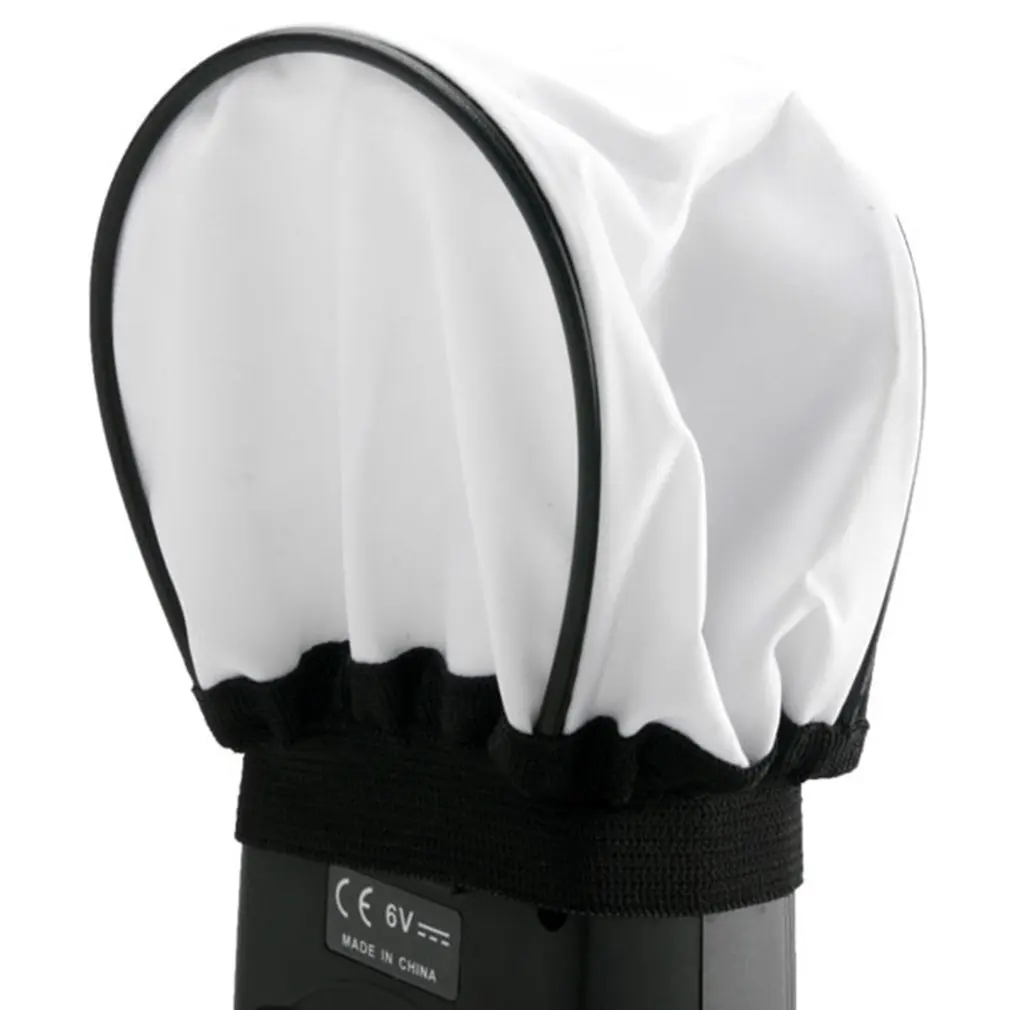 2024 New Soft Camera Flash Diffuser Portable Cloth Softbox For Speedlight Reflective Cloth Cover Flash Accessories Fast shipping