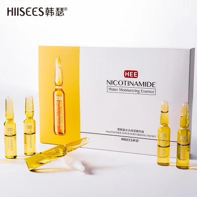 

Hyaluronic Acid Ampoule Face Serum Shrink Pores Anti-Ance Nicotinamide Whitening Moisturizing Anti-Aging Wrinkle Skin Care