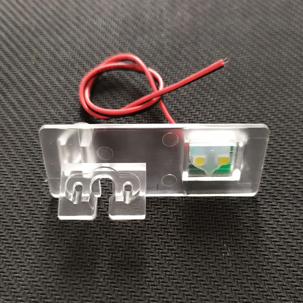 EEMRKE سيارة الرؤية الخلفية وقوف السيارات حامل كاميرات مراقبة عالي الجودة ل FAW Besturn X80 2017 2018 2019 2020 2021 2022 Led لوحة ترخيص ضوء الإسكان #1