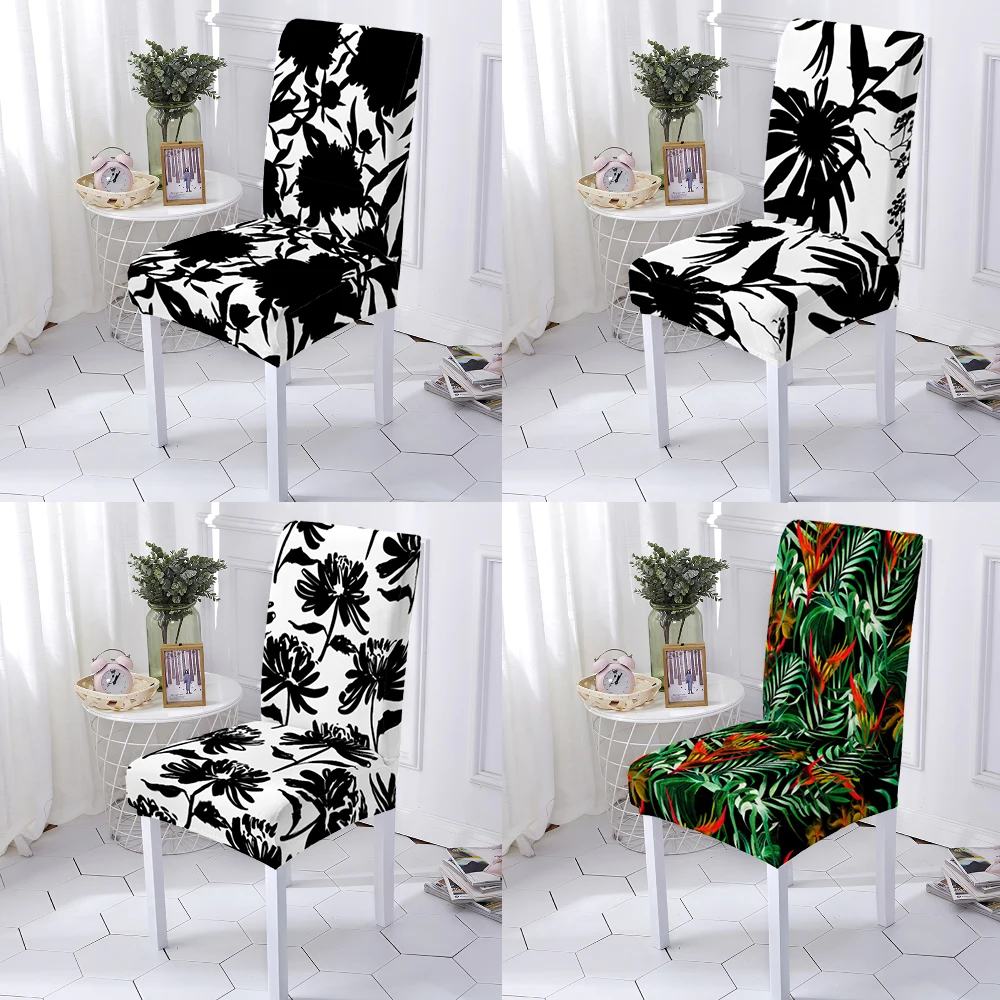 Flower Chair Cover Plant Seat Cover Simple Protective Cover Washable Party Multifunctional General Purpose 1/2/4/6pcs