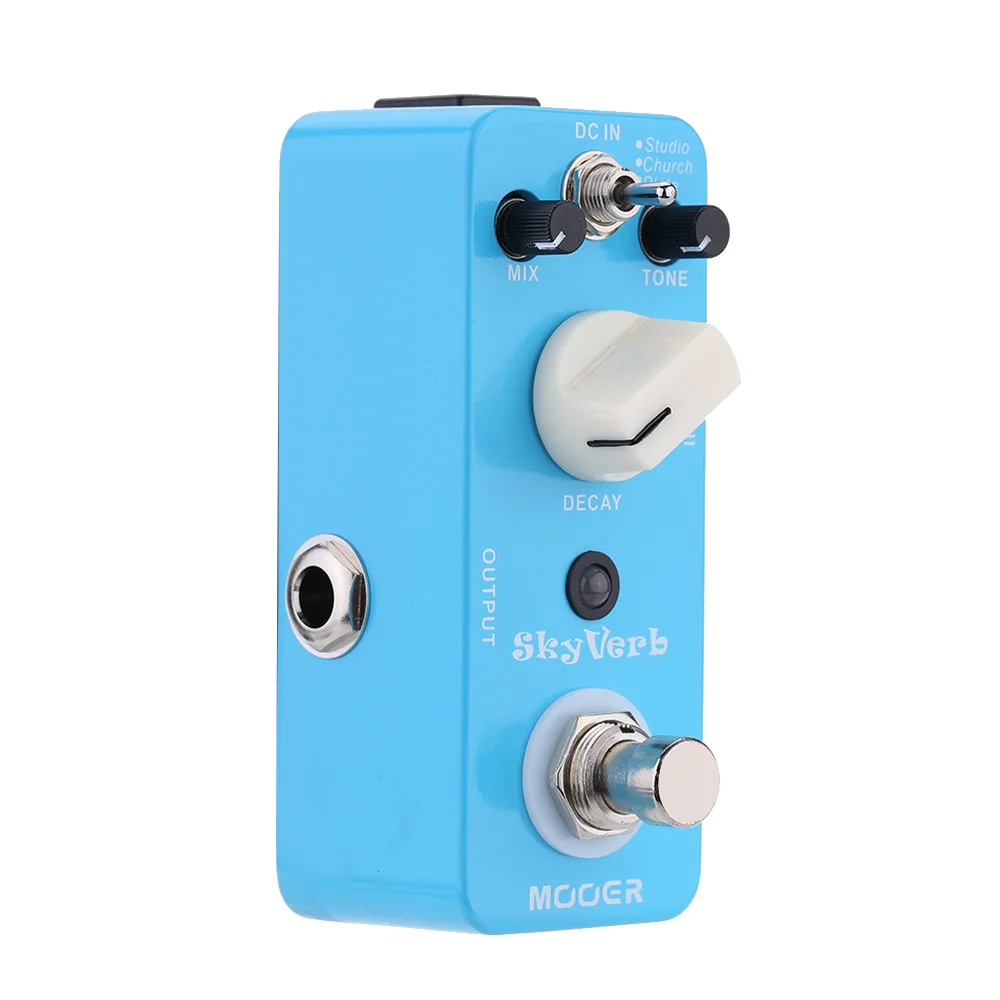 

Mooer Pedal De Guitarra Reverb Electric Guitar Processor Mrv2 Sky Verb 3 Reverb Mode Electric Guitar Parts Effector Mtrue Bypass