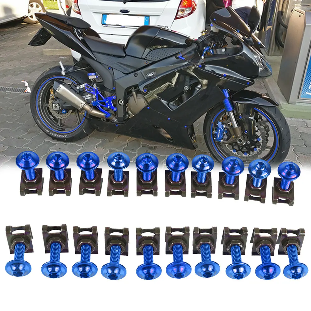 Motorcycle Fairing Screws Fastener Clips Body Spring Nut Bolts Kit FOR YAMAHA MT125 YZFR125 WR125X R XMAX125 200 300 250 400