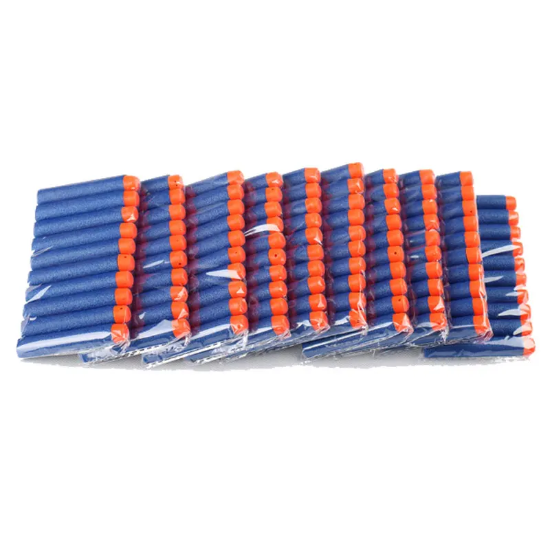 Refill Darts Kugeln für Nerf N-strike Elite Serie Blasters Kinder Spielzeug Pistole Blau Weiche Kugel Schaum Pistolen Zubehör gefälschte Gun