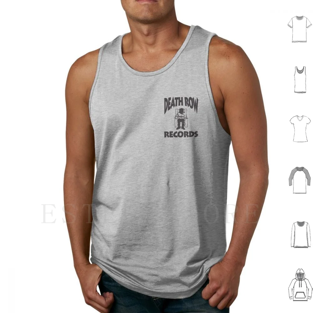 Death Row Records Tank Tops Vest Death Row Records 2pac