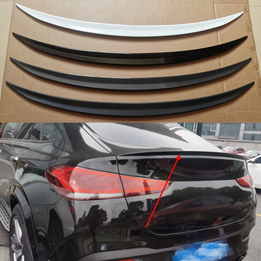 For Mercedes GLE Coupe Class W167 C167 GLE350 450 500e ABS Spoiler Car Tail Trunk Spoiler Rear Wing Tail Wing Decoration 2020-Up