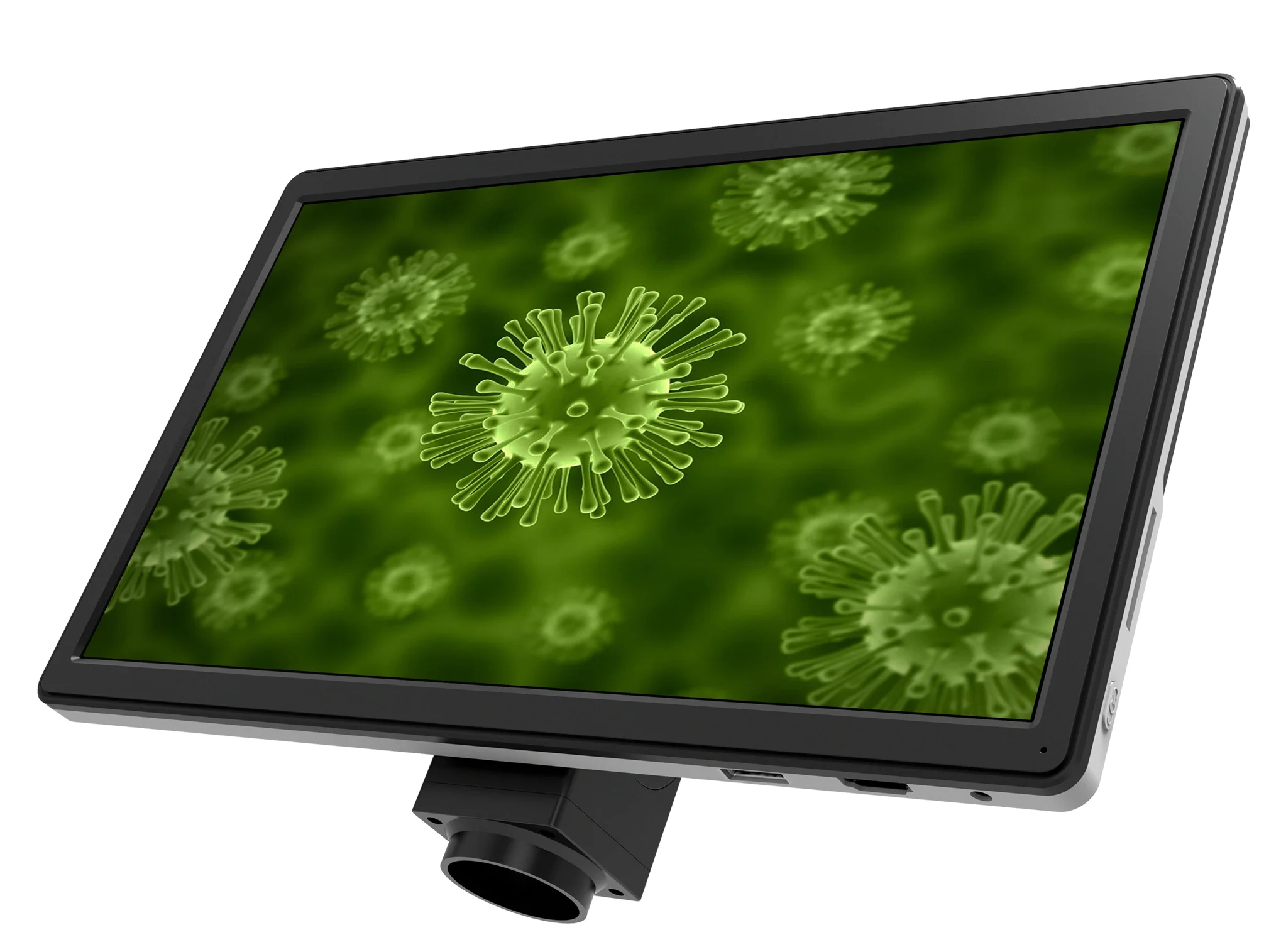 RisingCam 1080P 11.6inch LCD HD Screen imx335 CMOS sensor digital Microscope Camera with measurement