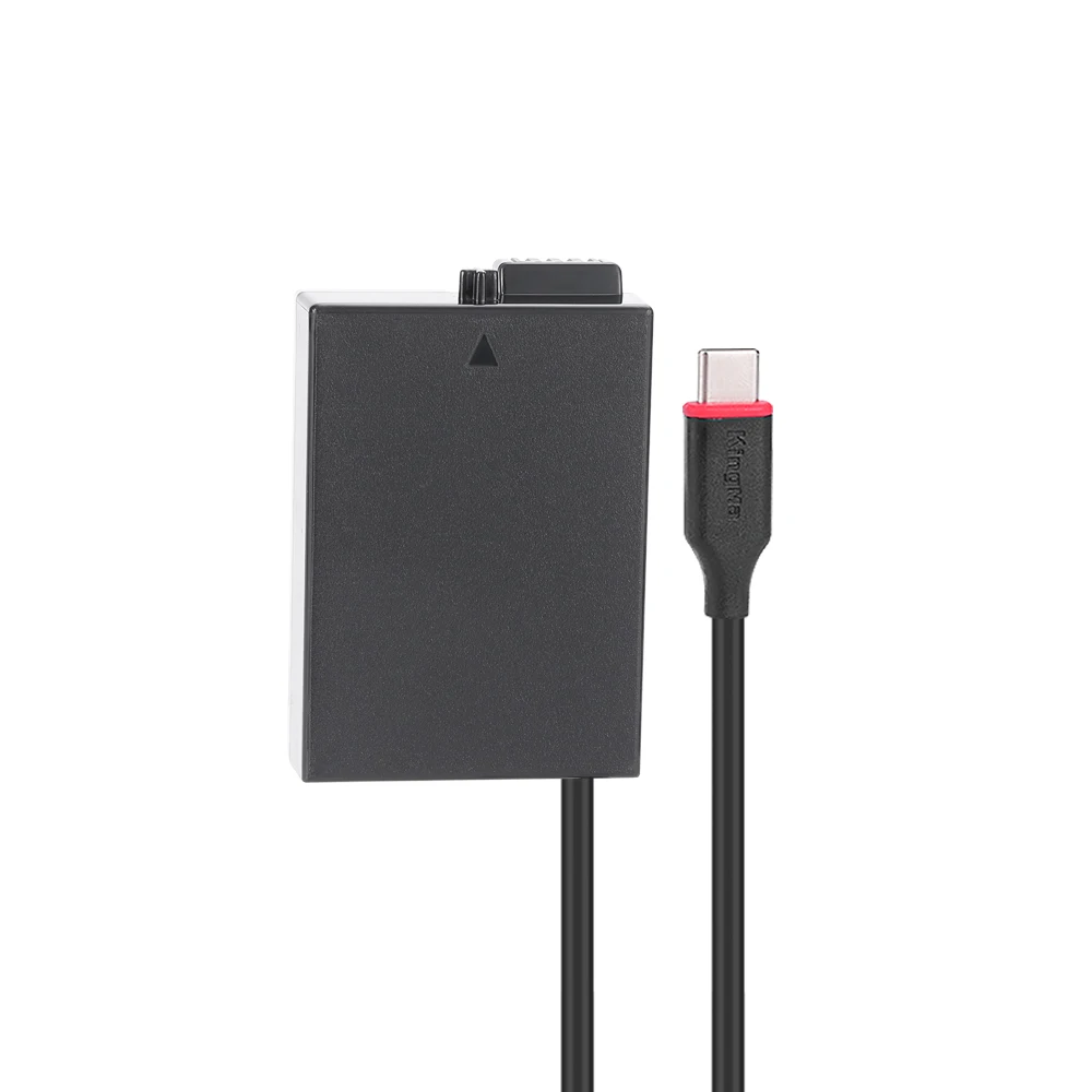 KingMa LP-E8 imitacja baterii z rodzaj USB-C Adapter do canona EOS 700D 650D 600D 550D pocałunek X4 X5 X6 T2i T3i T5i kamery