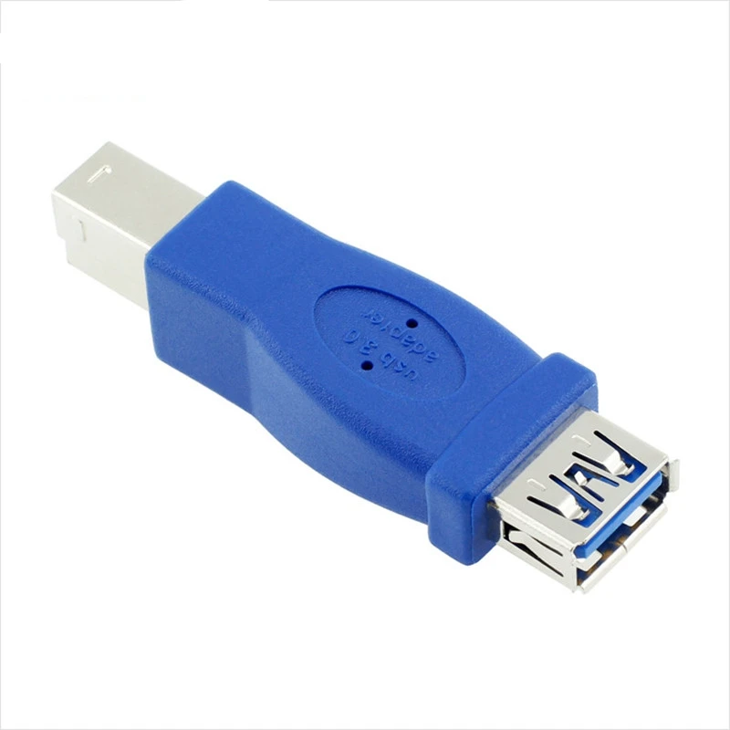 USB 3.0 Type A Female to Type B Male Plug Connector Adapter USB 3.0 Converter Adaptor AF to BM