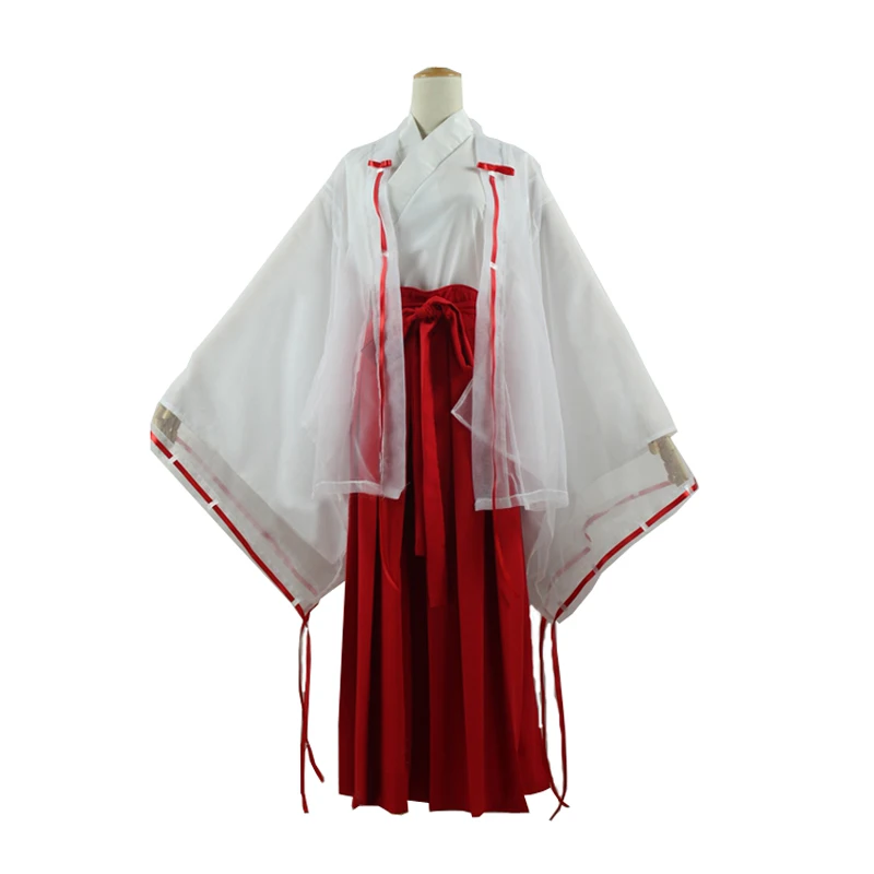

Аниме кимоно Kikyo полный комплект косплей костюм Хэллоуин