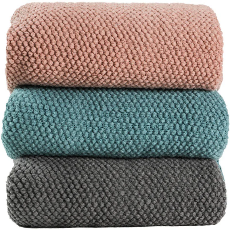 

Chunky Knit Blanket Grey Nordic Waffle Plaid Sofa Throw Blankets Office Travel Tapestry Bedspread Bed Sofa Cover Home Textile