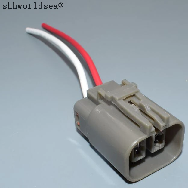 shhworldsea 2 Pin 6.3mm KET Female  male H20 Generator Auto Wire Heavy Current Connector MG-MG7 Air Cooler Fan Plug 7223-6224-40