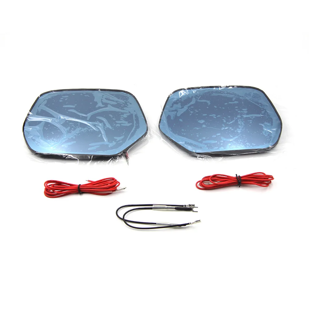 July King Rearview Mirror Lens Case for Honda CR-V 2015 2016, Anti-glare, Blue Mirror, LED Turn Lights, Heat Demisting