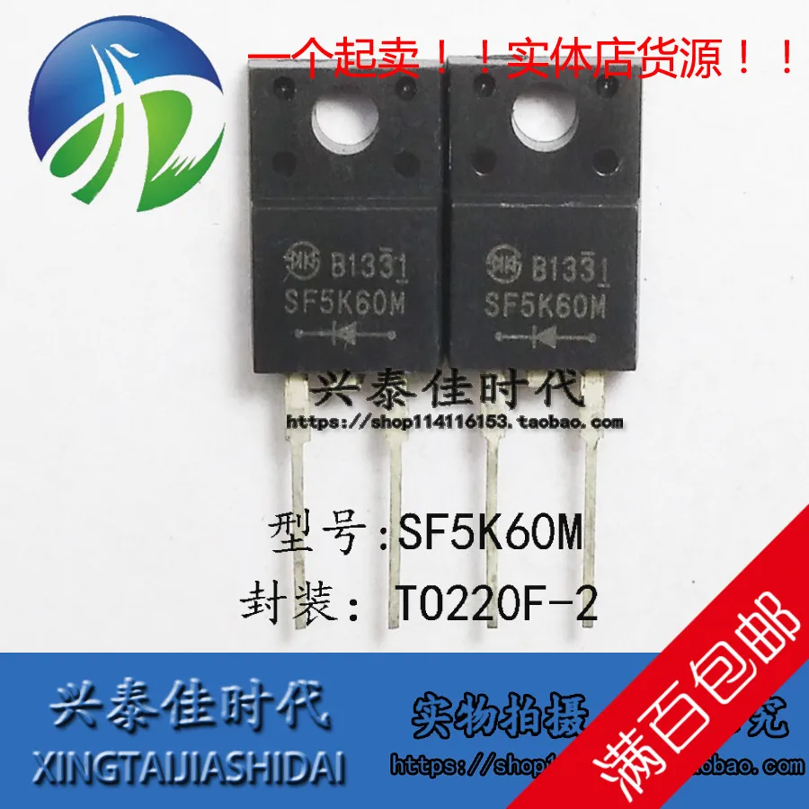 Original new 5pcs/ SF5K60M F5K60M TO-220F-2