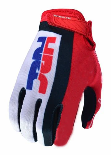 Free Shipping Air Mesh HRC Red Gloves For Honda Motorcycle Motorbike Motocross Mountain Bicycle Offroad Racing Gloves