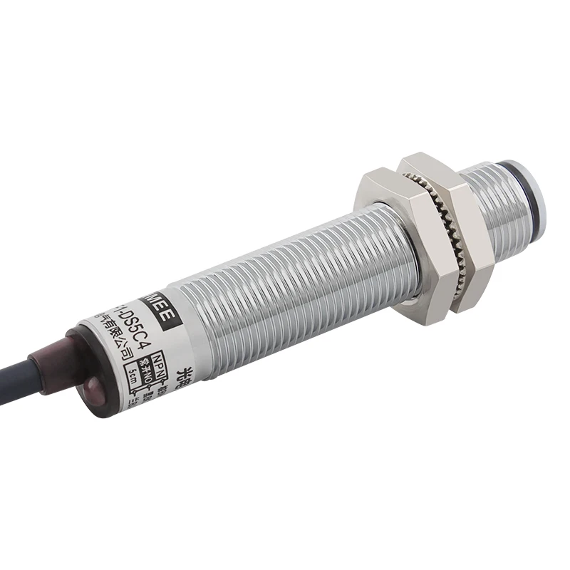 M12 Diffuse Reflectie Optische Switch E3F1-DS5C4 Infrarood Proximity Sensor 5Cm 3-Draads Npn Normaal Open