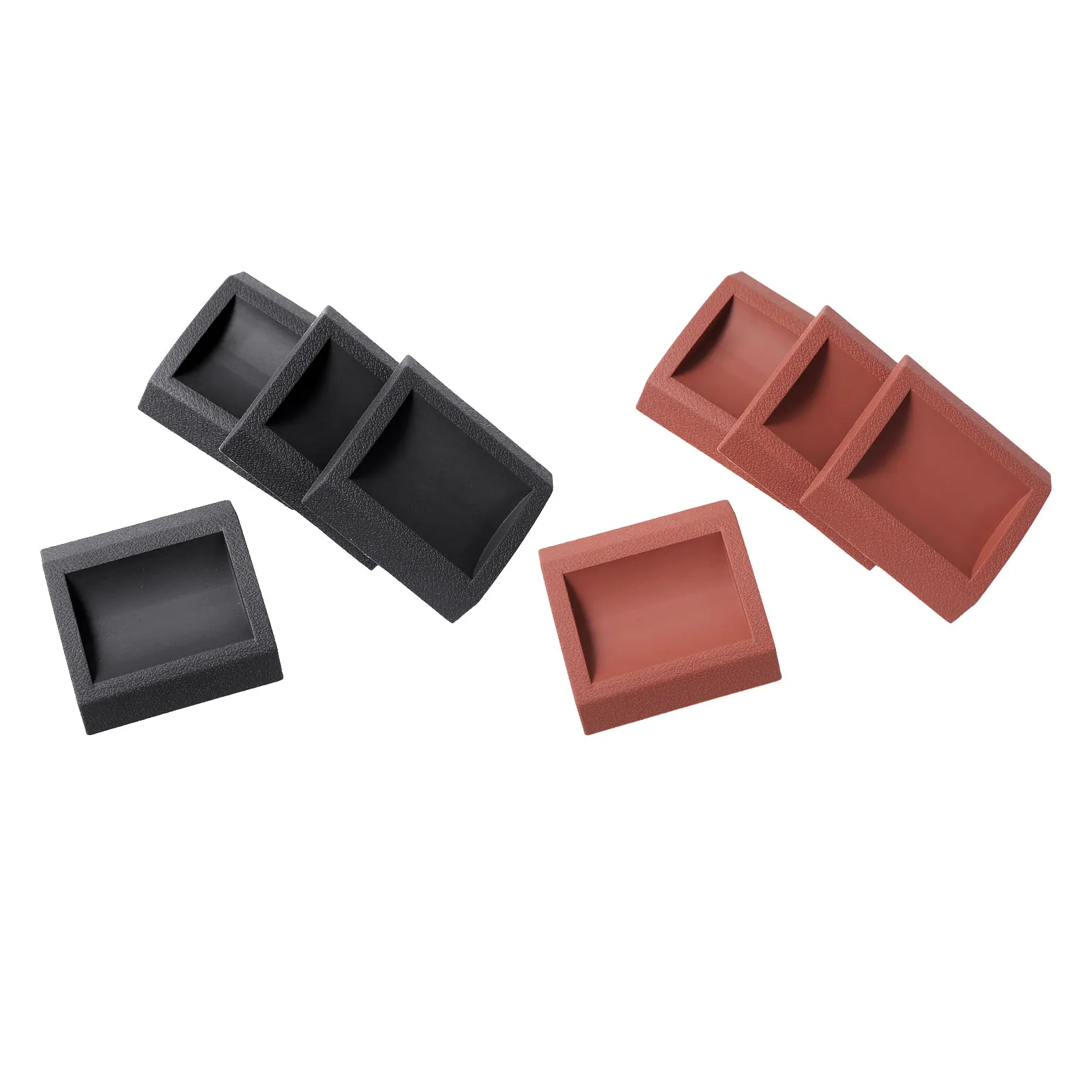 4Pcs Piano Feet Pads Anti Slip PVC Caster Cups Reusable Furniture Legs Floors Protectors Anti Vibration Mats for Upright Pianos