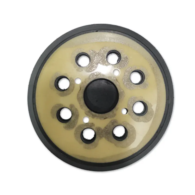 5 pollici 125 MM tampone abrasivo per Back-up a 8 fori 3/4 tampone di supporto per levigatrice a strappo per unghie per levigatrice orbitale elettrica Makita