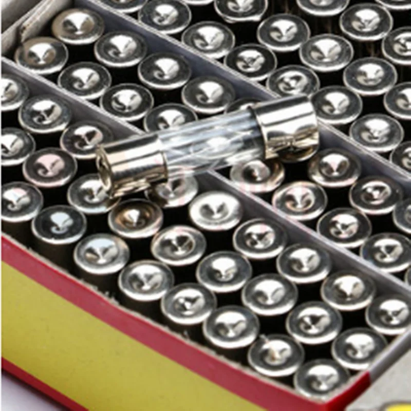 10 قطعة!!! 6*30 الزجاج التأمين أنبوب الصمامات الصمامات 250V 0.5 1A 2A 3A 4A 5A 10A 30A