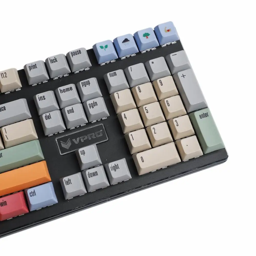 159 Keys KIT1 Profile Similar to XDA Dye Sub Dye-sublimation PBT Keycap For MX Switches Keyboard Razer Corsair Filco 96 84