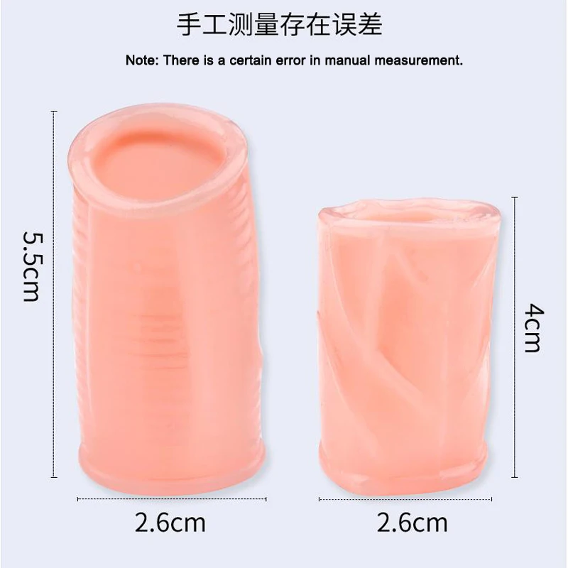 2pcs Foreskin Correction Penis Ring Protection Prepuce Penis Sleeve for Men Delay Ejaculation Glans Cock Sleeve Sex Toys for Men