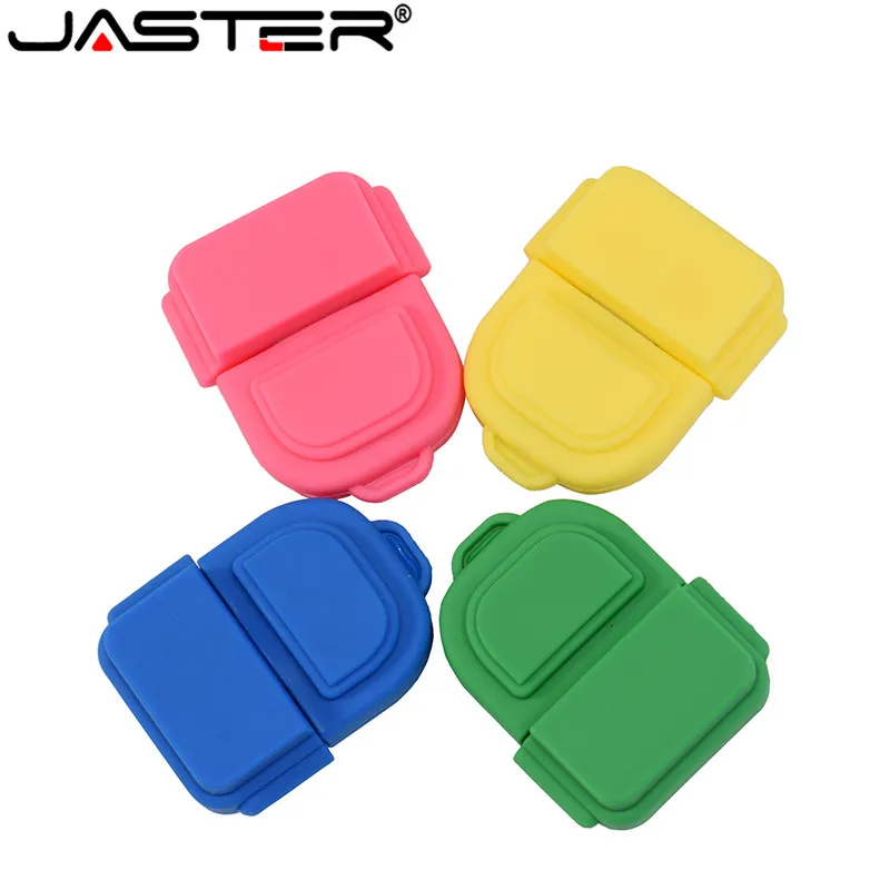 JASTER 4 colour beautiful cbackpack model 64GB USB Flash Drive 4GB 8GB 16GB 32GB 64GB Pendrive USB 2.0 Usb stick