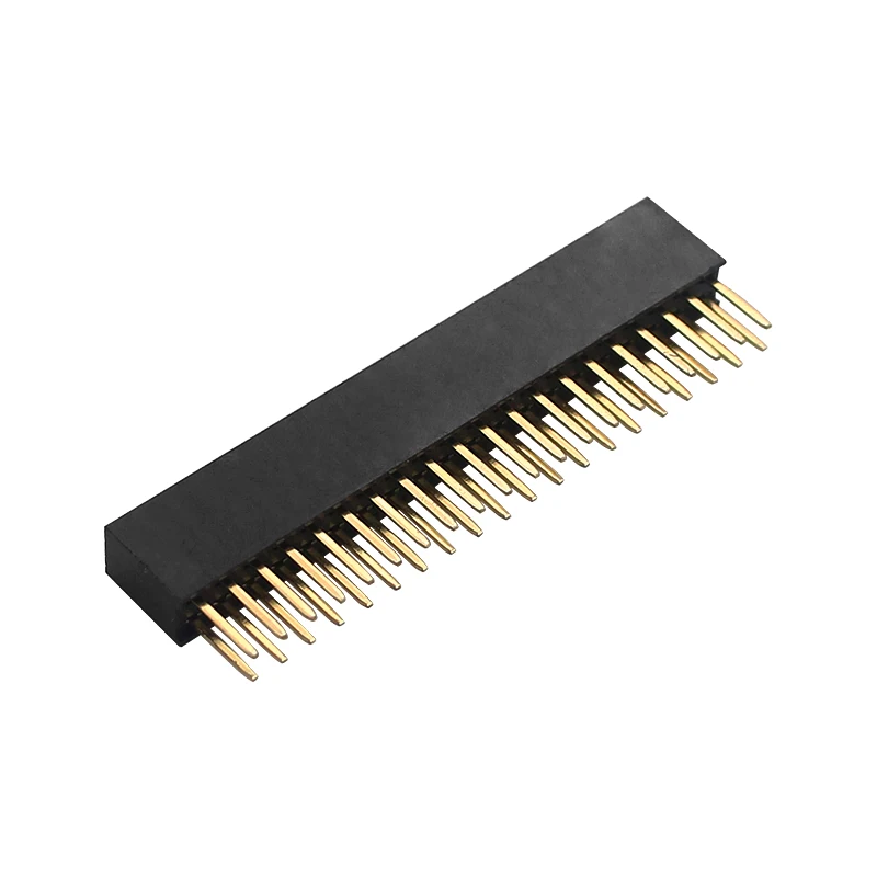 라즈베리 파이 GPIO 헤더 키트, 20x2 핀 직각 GPIO 헤더, 라즈베리 파이 제로, 4B, 3B +, 3B, 3A +