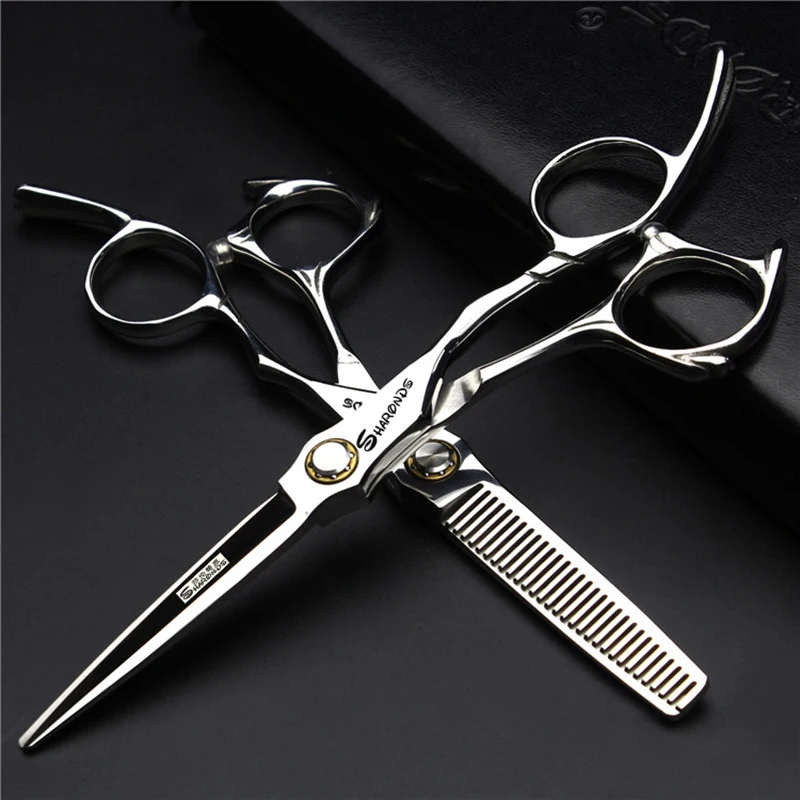 

5/6/6.5/7/Inch Professional Hairdressing Scissors Japan 440C Hairdreser Scissors Barber Shears Set Cutting Thinning Haircut