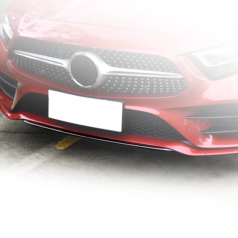 

OE2578850302 Musion Auto Parts W257 Front Bumper Lip Abs Chrome Molding Trim For Mercedes Benz CLS300 CLS350 Year 2018-2021