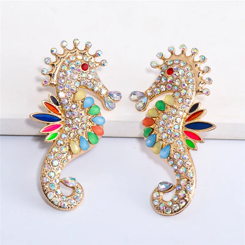 Wholesale JURAN Vintage Fairy Butterfly Bird Earrings Rhinestone Animal Drop Earrings Female Women Birthday Party Jewelry Gifts