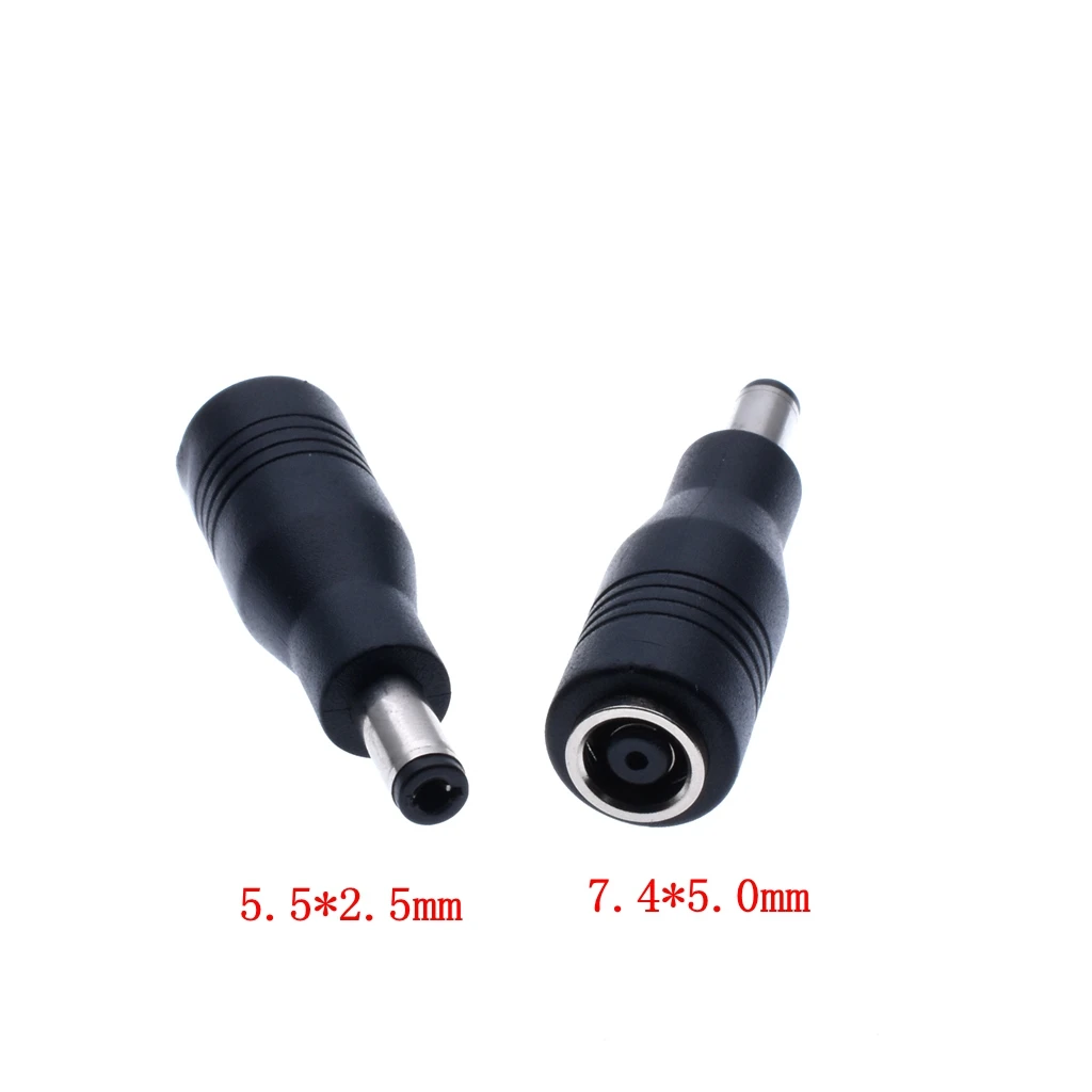 DC jack 5.5 X 2.5 mm Male to 7.9*5.5  7.4 *5.0  3.5*1.35 4.8*1.7 5.5*2.5mm Female DC power plug adapter