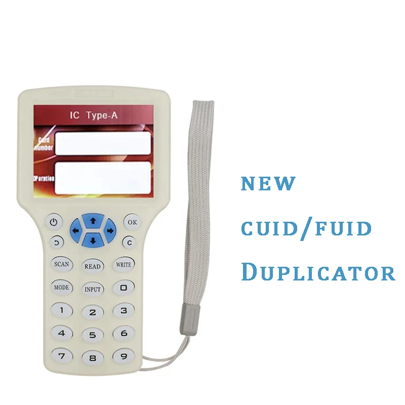 RFID Reader 125Khz-13.56Mhz Smart Card Writer ID Full Frequency IC Cracked Encryption Replicator CUID FUID Tag Copier Duplicator