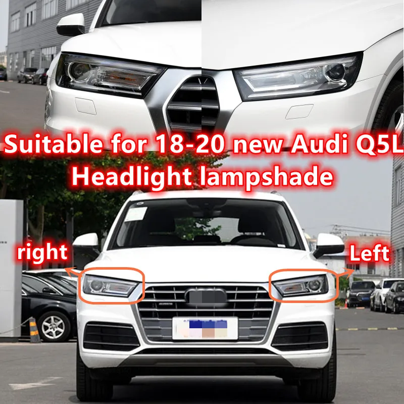 

Suitable for 18-19-20 new Audi Q5L headlight shade Q5L headlight shade Q5L headlight shell lamp surface Headlight lampshade