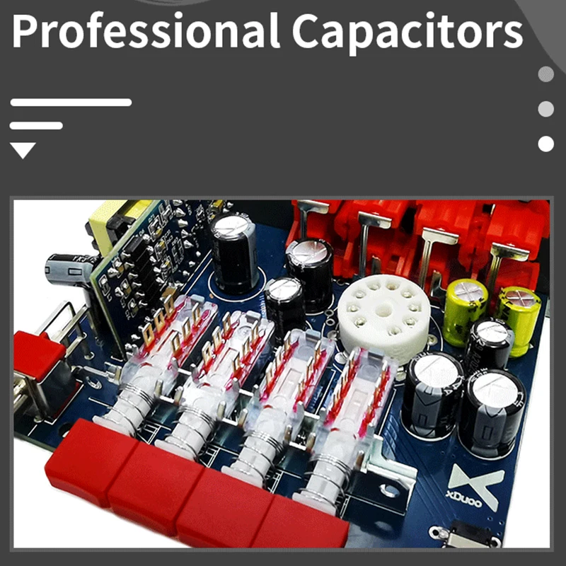 xDuoo MT603 MT-603 Multiple Choice Vorverstärker 12AU7 Röhrenverstärker Vorverstärker 4 Audioeingang RCA