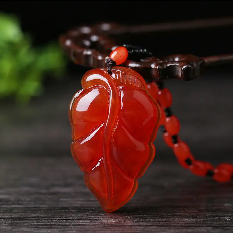 Fashion Buddhism Jewelry Imitation beeswax Beads Stone Matching Drop Pendant Necklaces Women Beaded Necklace